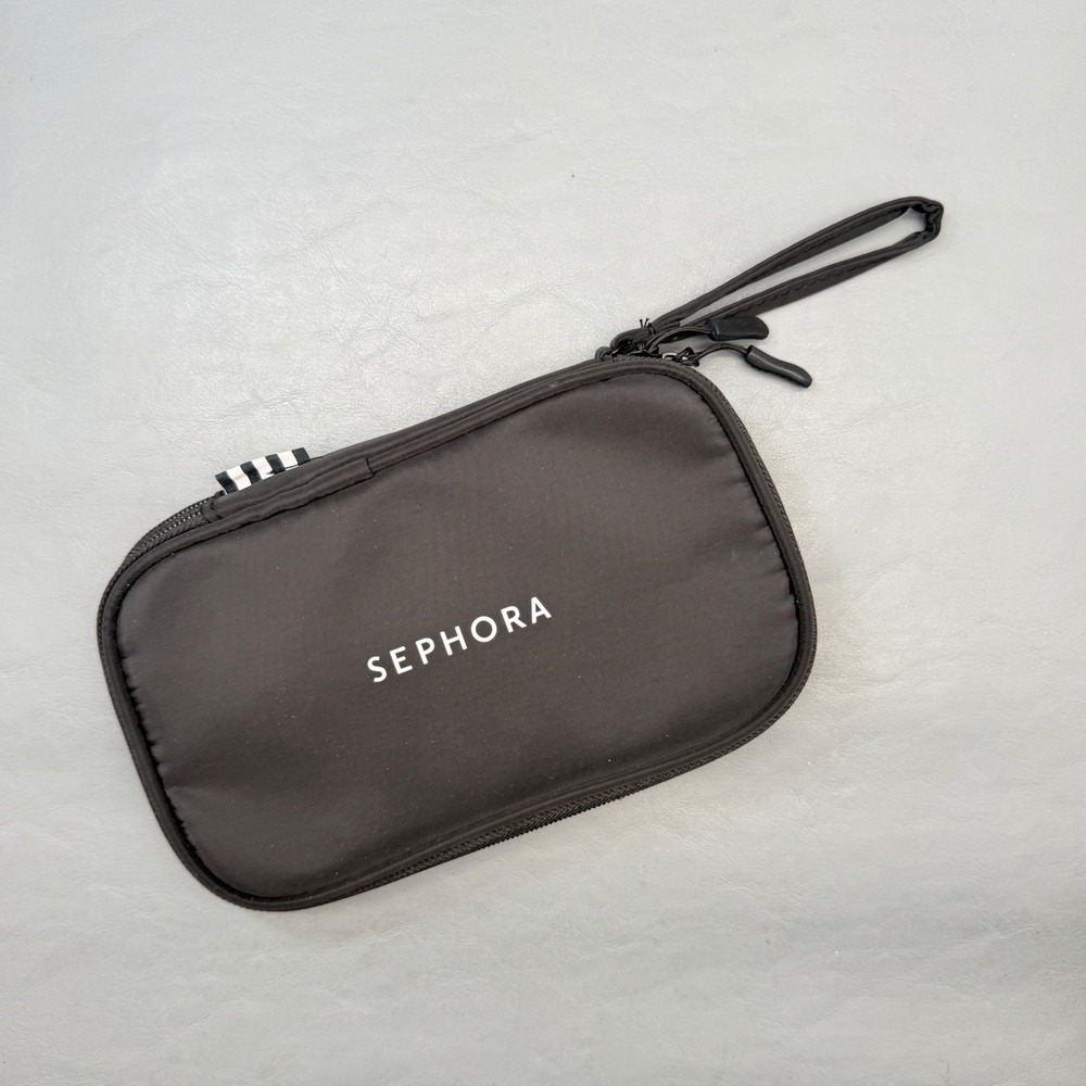 Sephora Tech Organizer Pouch Beauty Travel Bag Black